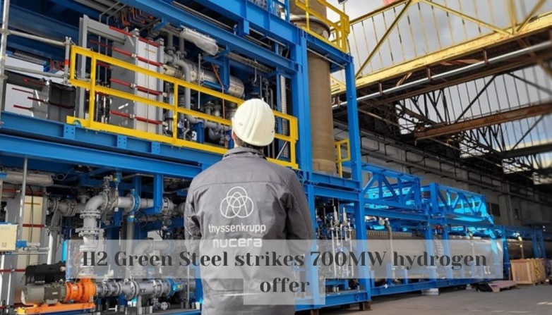 H2 Green Steel strikes 700MW hydrogen offer