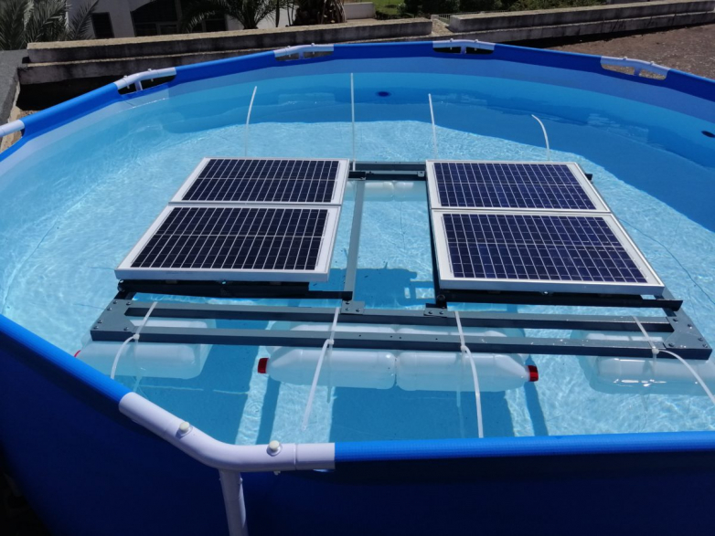 Test bench compares floating PV with onshore solar arrays