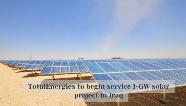 TotalEnergies to begin service 1-GW solar project in Iraq
