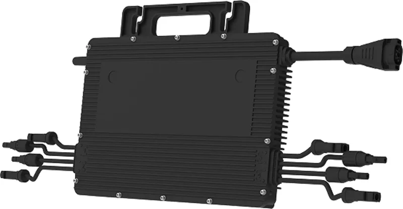 Hoymiles HMS four-panel microinverter