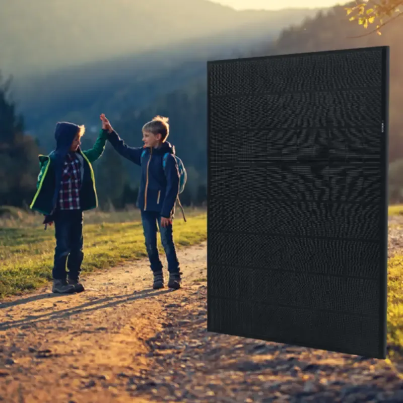 REC Alpha Pure-RX heterojunction solar panel