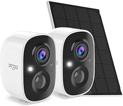 Dzees Solar Powered Security Camera