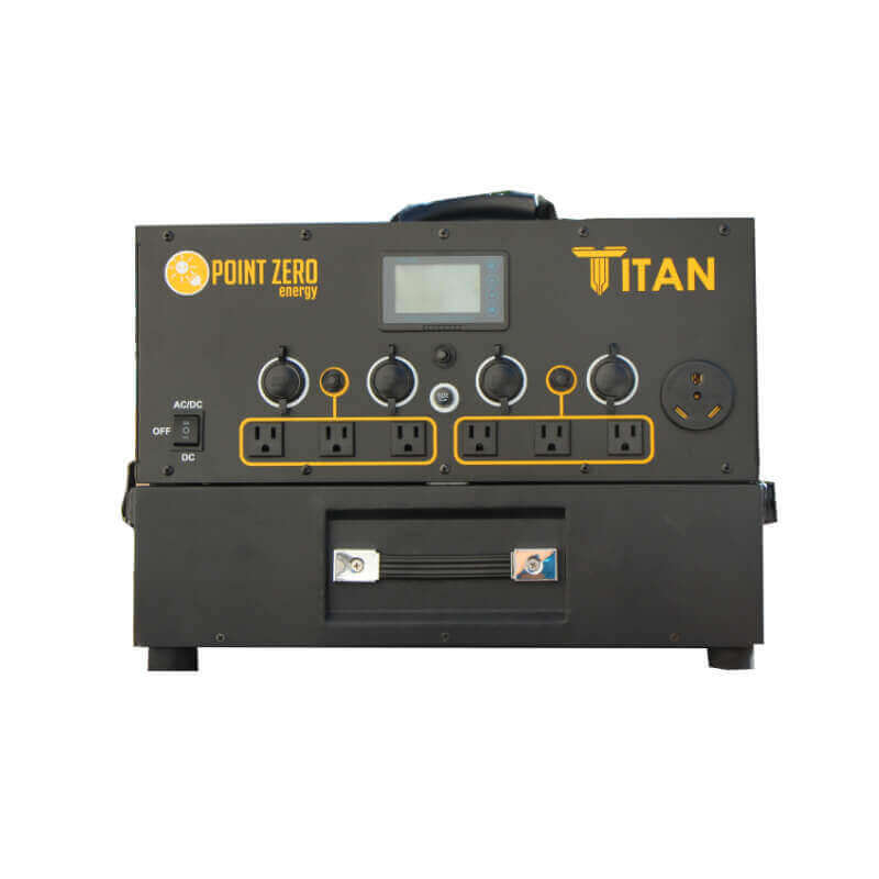 Titan solar 8 in 1 portable power station