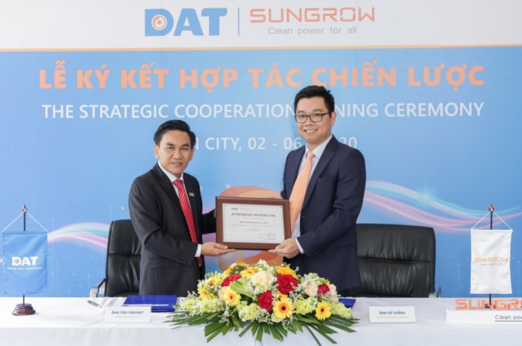 Sungrow indicators 100MW C&I solar circulation manage DAT in Vietnam