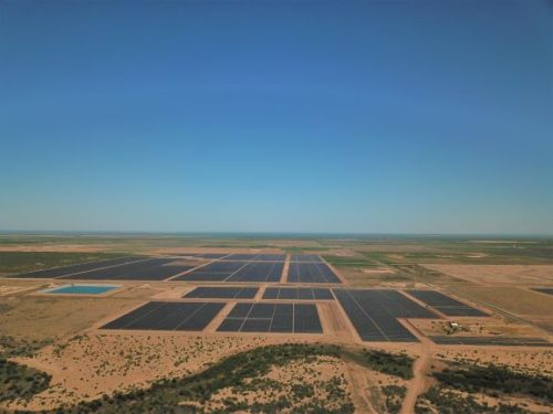 250-MW Texas solar project sustaining Nestlé comes close to industrial procedure