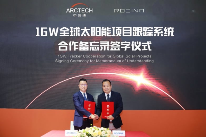 Arctech lands 1GW tracker manage Rodina