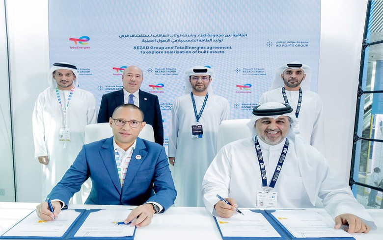 UAE's KEZAD, TotalEnergies to explore distributed solar in Abu Dhabi