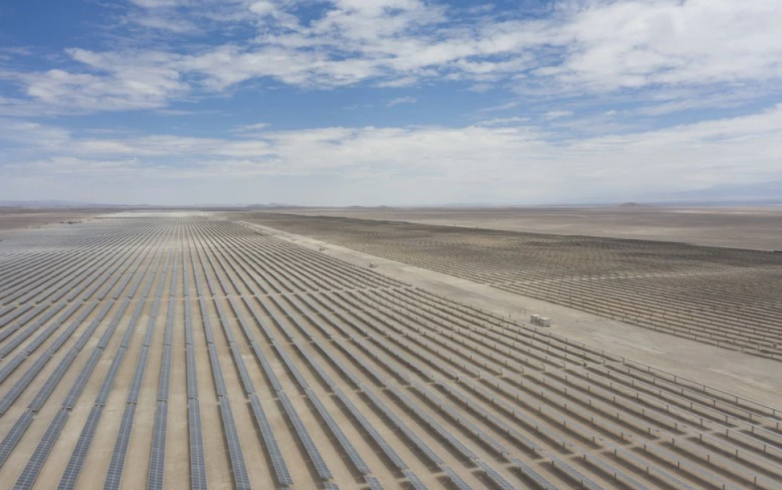 Chile's renewables share down to 36.8%.