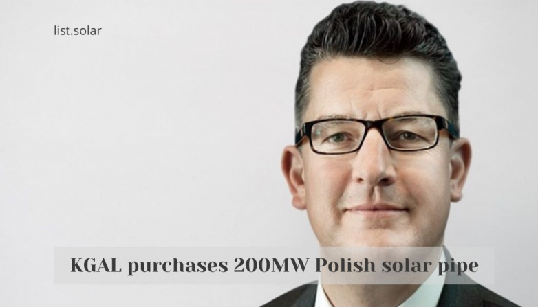 KGAL purchases 200MW Polish solar pipe