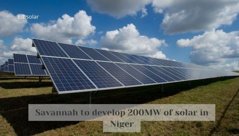 Savannah to develop 200MW of solar in Niger