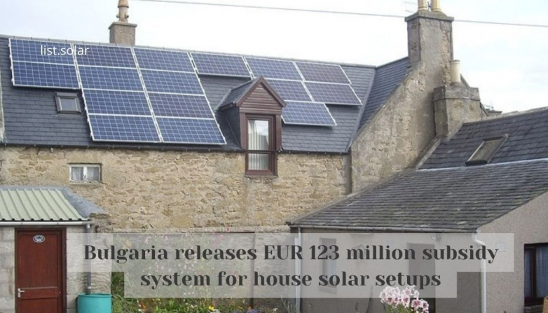 Bulgaria releases EUR 123 million subsidy system for house solar setups