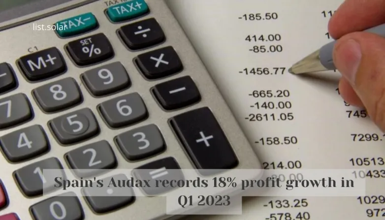 Spain's Audax records 18% profit growth in Q1 2023