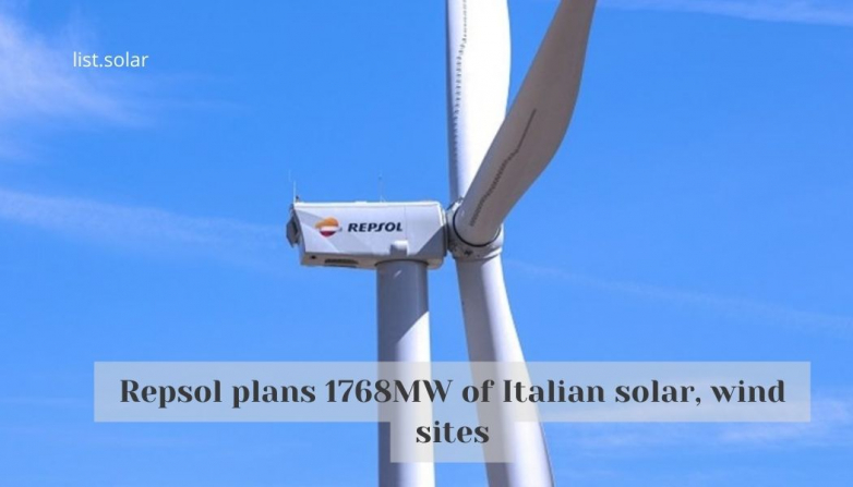 Repsol plans 1768MW of Italian solar, wind sites