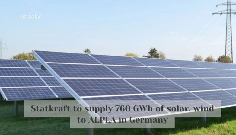 Statkraft to supply 760 GWh of solar, wind to ALPLA in Germany