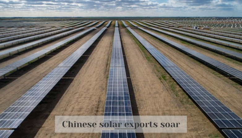Chinese solar exports soar