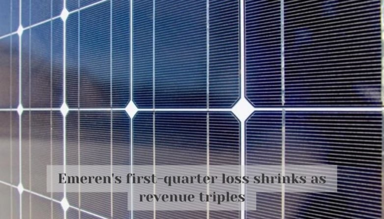 Emeren's first-quarter loss shrinks as revenue triples