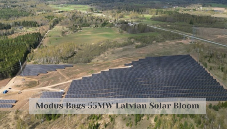 Modus Bags 55MW Latvian Solar Bloom
