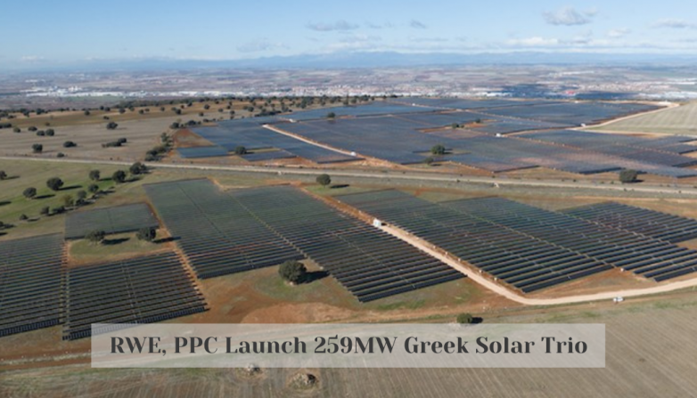 RWE, PPC Launch 259MW Greek Solar Trio