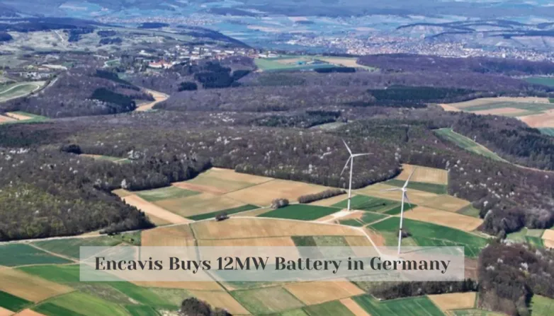 Encavis Buys 12MW Battery in Germany