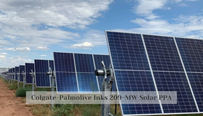 Colgate-Palmolive Inks 209-MW Solar PPA