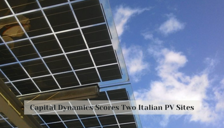 Capital Dynamics Scores Two Italian PV Sites