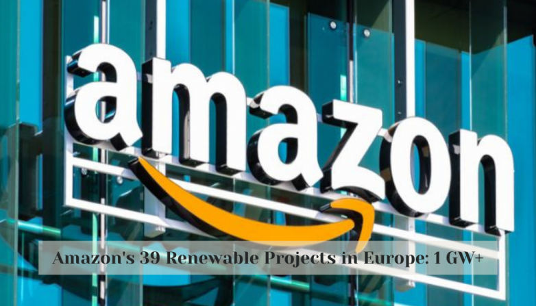 Amazon's 39 Renewable Projects in Europe: 1 GW+