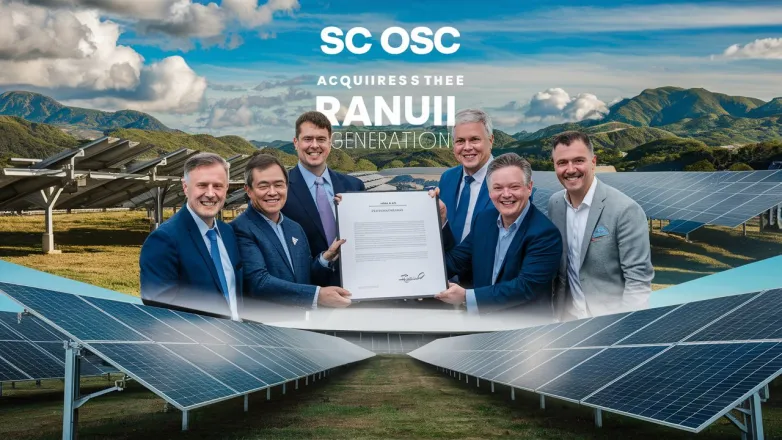 SC Oscar Acquires Ranui Generation, Expands NZ Solar Portfolio