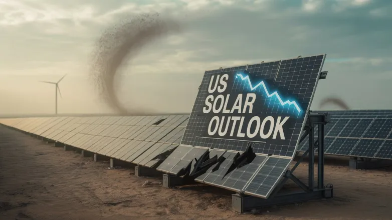 US Solar Outlook Slashed As Policy Rollbacks Rattle Pipeline Forecast
