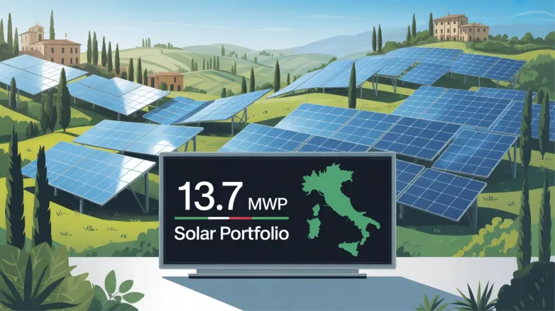 Italy Energy Community Sells 13.7 MWp Solar Portfolio