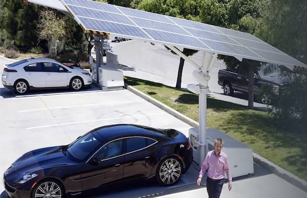 Envision Bags Solar Powered EV Charging Solutions Contract in Massachusetts