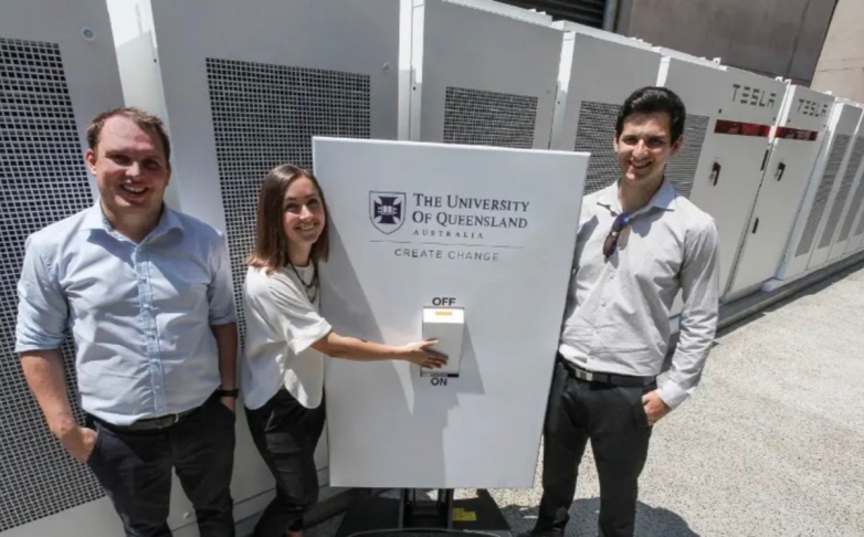 University of Queensland's Tesla battery spending for itself