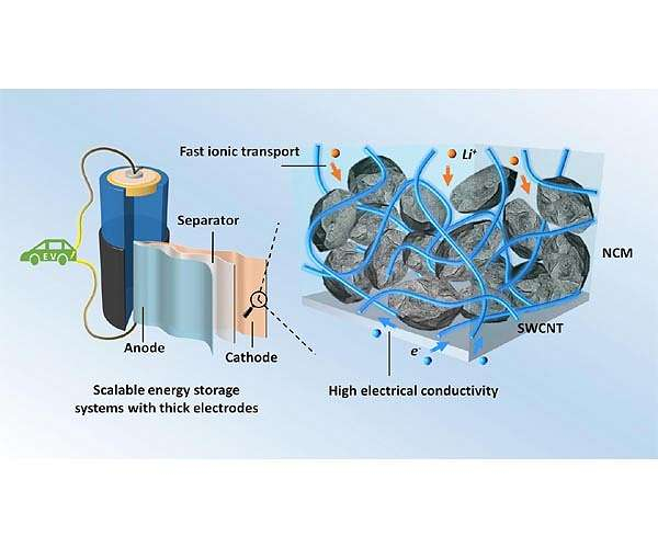 Improving high-energy lithium-ion batteries with carbon filler