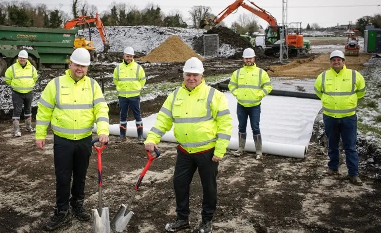 50MW battery storage space being built in Cambridgeshire