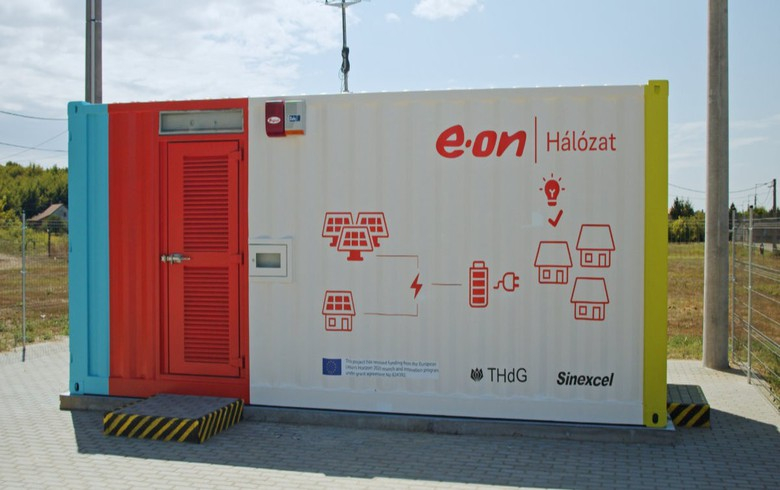 E.on compensations large-scale mobile energy storage space in Hungary