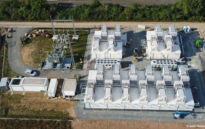 Smart Power, SMA Solar constructing 67-MWh battery in central Germany