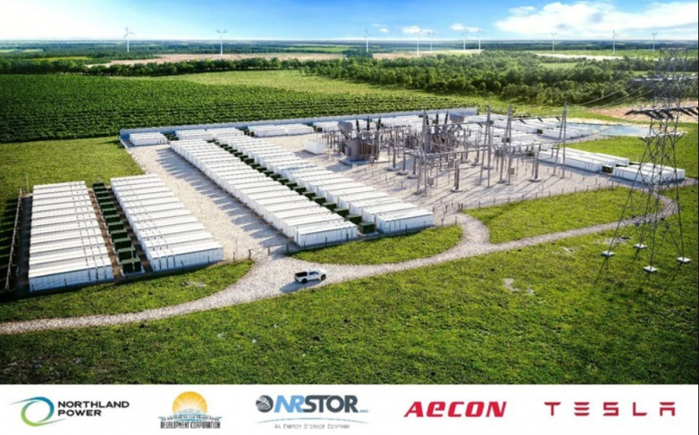 Northland inks major offers for 250-MW battery project in Ontario