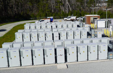Duke Energy constructs North Carolina's biggest battery project at Marine base