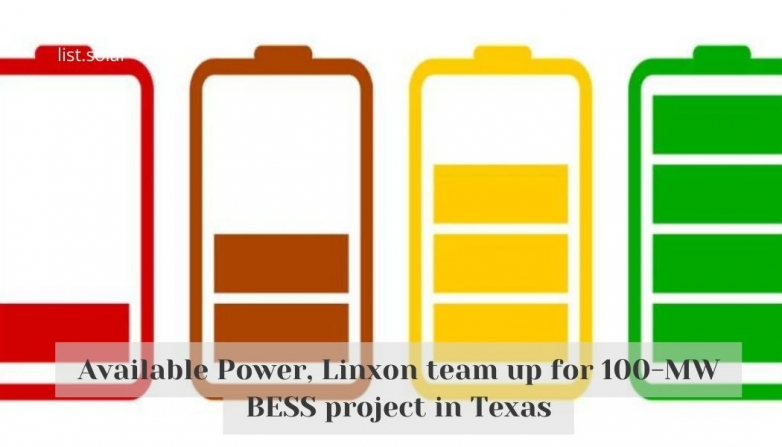 Available Power, Linxon team up for 100-MW BESS project in Texas