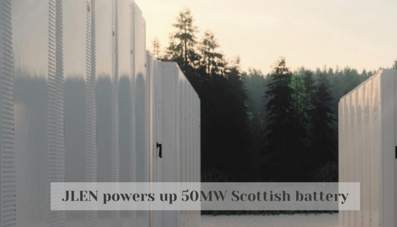 JLEN powers up 50MW Scottish battery