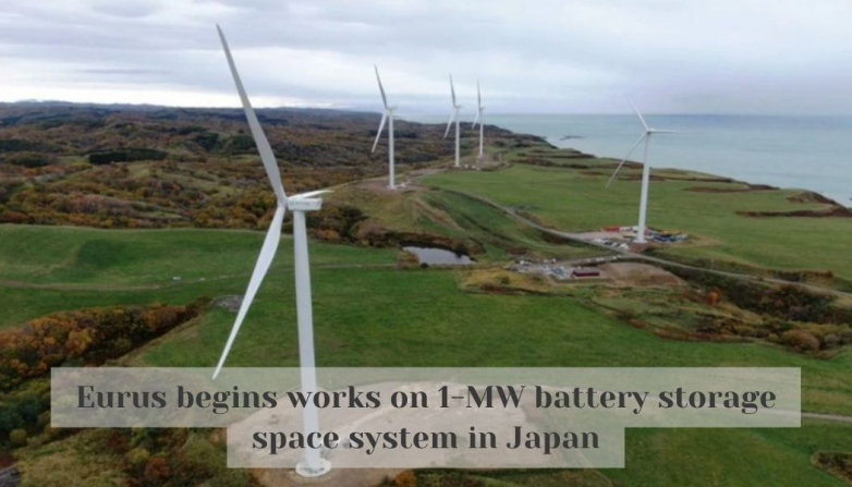 Eurus begins works on 1-MW battery storage space system in Japan