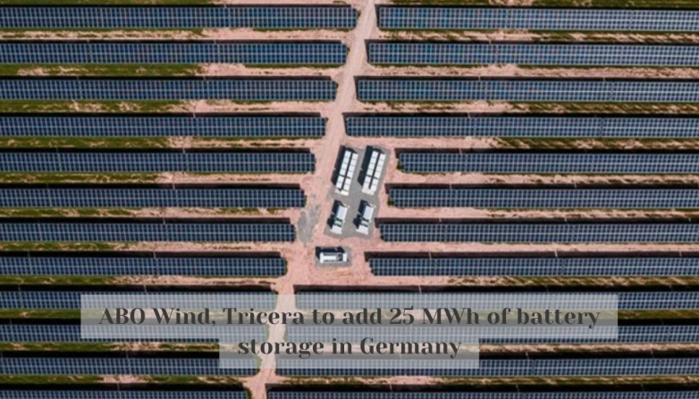 ABO Wind, Tricera to add 25 MWh of battery storage in Germany