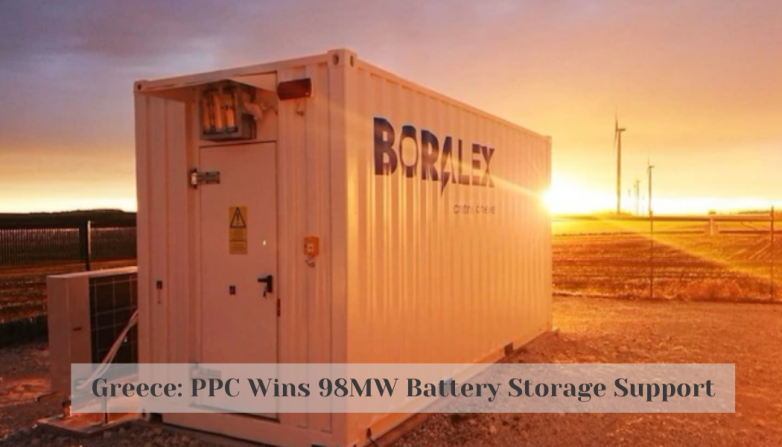 Greece: PPC Wins 98MW Battery Storage Support