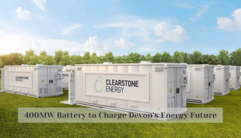 400MW Battery to Charge Devon's Energy Future