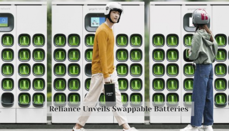 Reliance Unveils Swappable Batteries