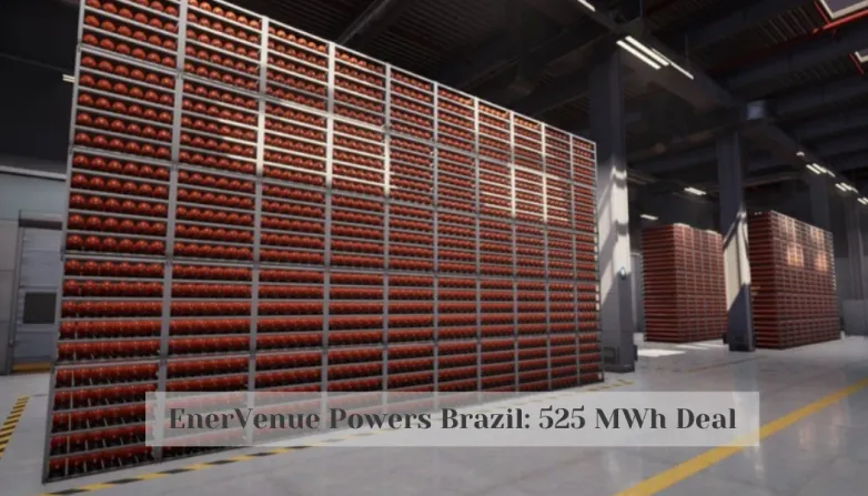 EnerVenue Powers Brazil: 525 MWh Deal