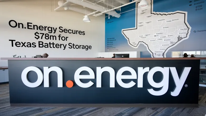 On.Energy Secures $78M for Texas Battery Storage