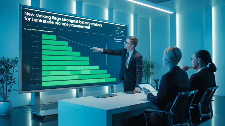 New Ranking Flags Strongest Battery Makers For Bankable Storage Procurement