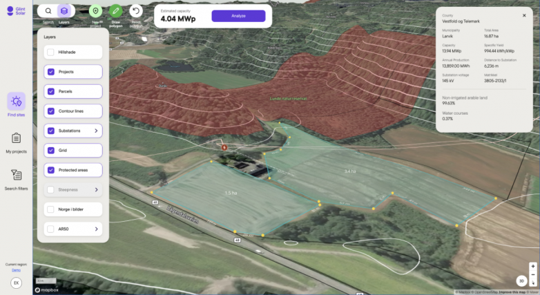 New software program to determine solar-suitable surface areas