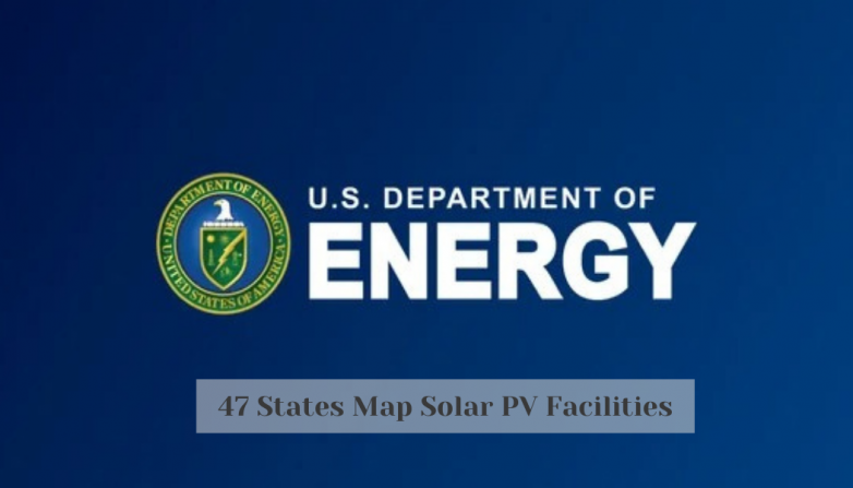 47 States Map Solar PV Facilities