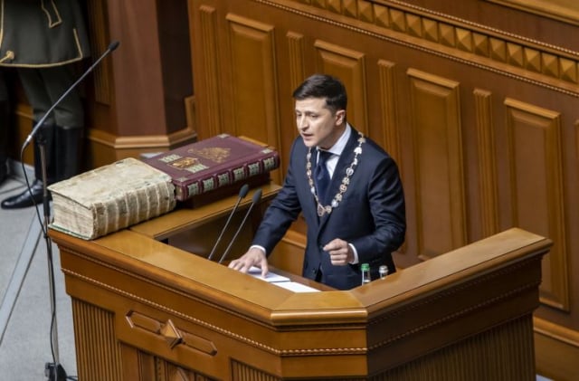 Ukraine’s comedian-turned-president gets behind domestic solar